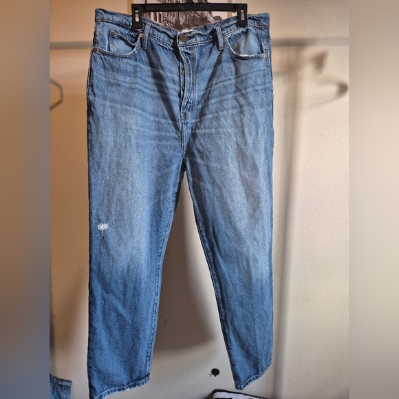 Frame Denim Blue Straight Leg Jeans - Picture 2 of 6
